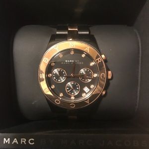 Marc By Marc Jacobs MBM3180 Watch Black/Rose Gold
